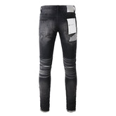 Purple Brand Jeans Pure Cotton High Street Trend